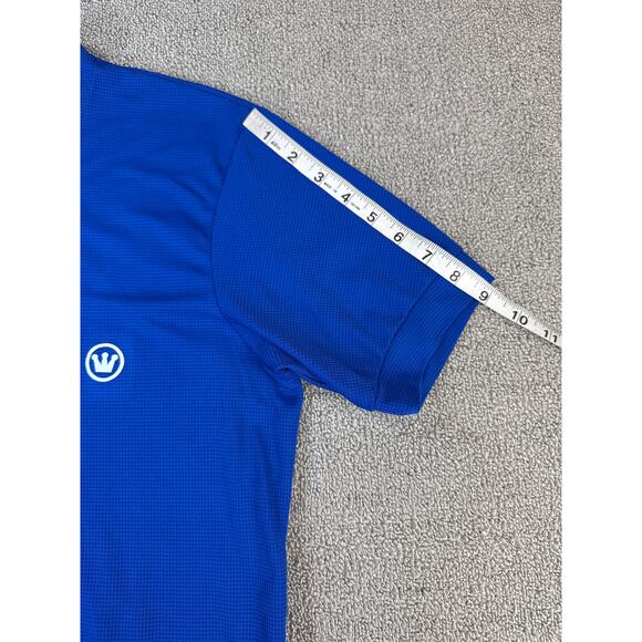 Canari Cycling Shirt Short Sleeve Blue Size Medium - Picture 8 of 8